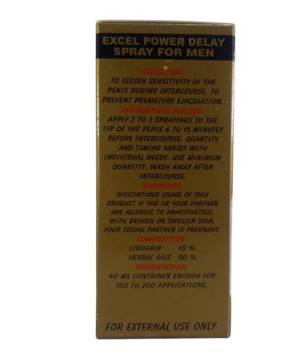 Excel Power Delay Spray